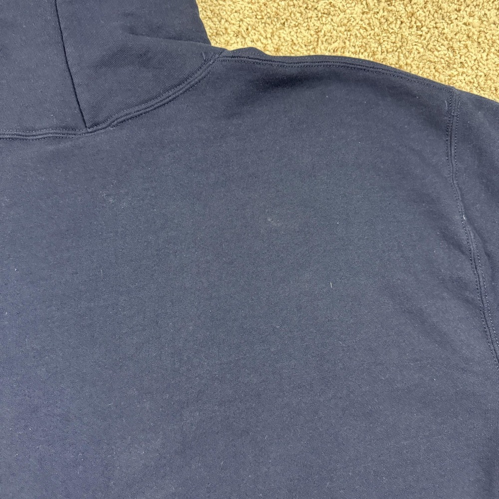 Vintage Russell Athletic Hoodie Adult XL Blue Princeton Tigers Sweatshirt 90s - Picture 13 of 15